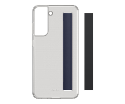 Etui do telefonów SAMSUNG Slim Strap Cover do Samsung S21 FE 5G Dark Gray
